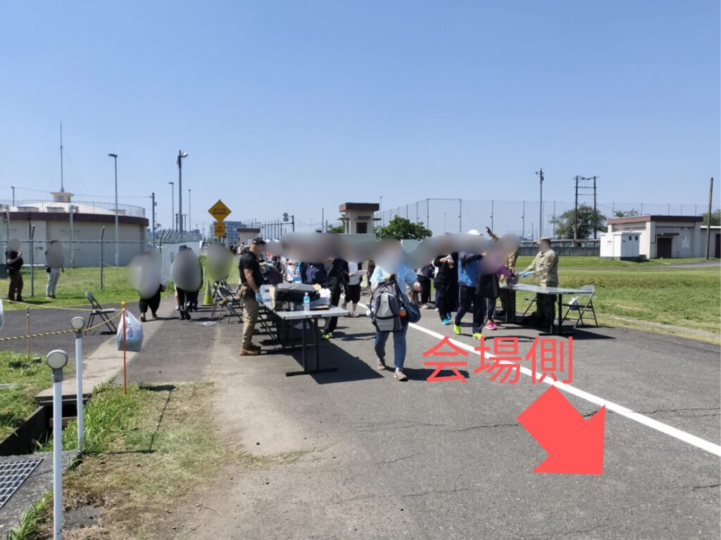 【レビュー】非日常を体験!東日本国際親善マラソン(米軍基地内)会場内