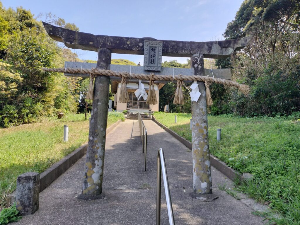 筆者A撮影:牧神社(壱岐島)