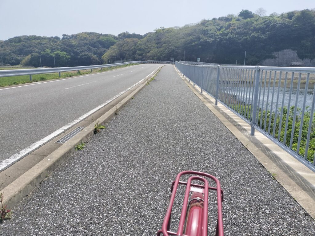 筆者A撮影:壱岐島内サイクリングした写真