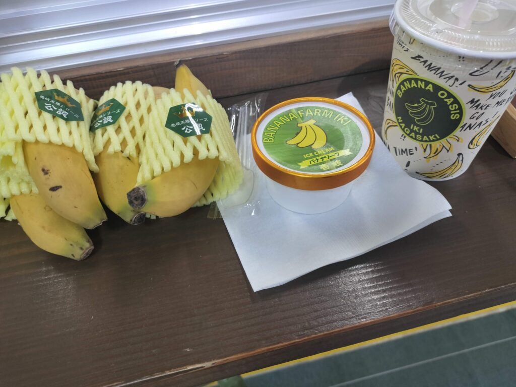 筆者A撮影:農園の入口壱岐島 BANANA OASIS 有機バナナ農園