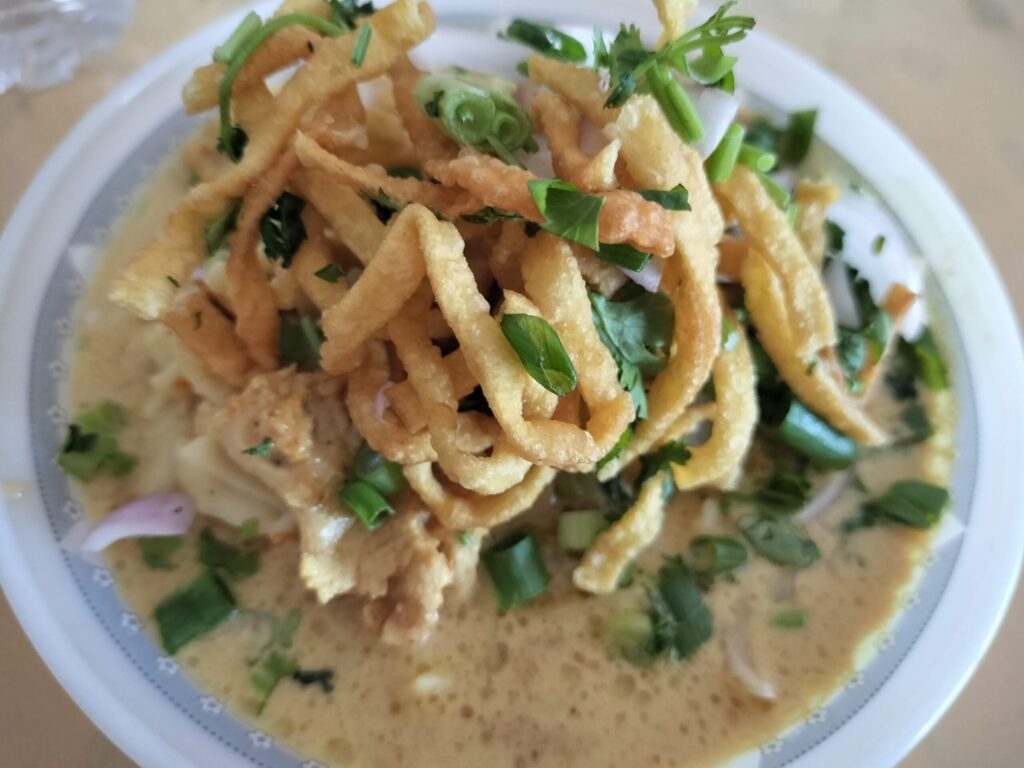 筆者A撮影:パッタイ完成(Thai Farm Cooking School)