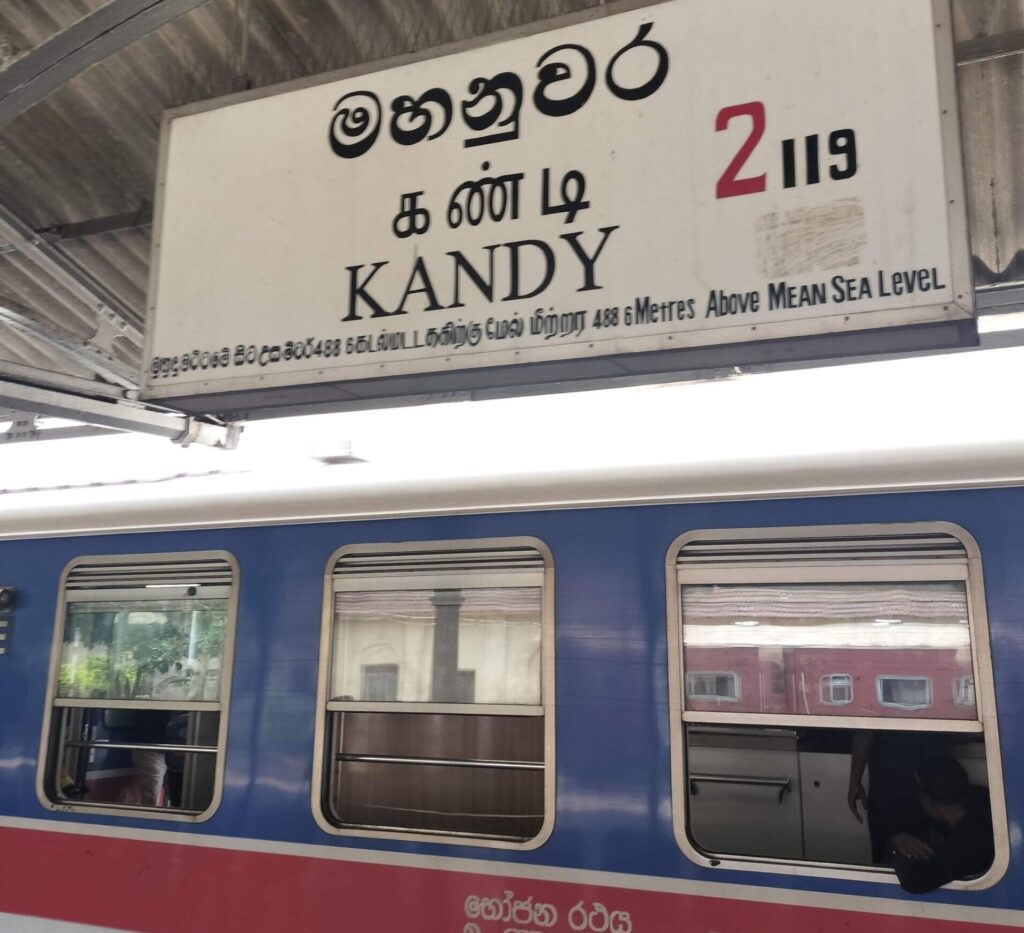 キャンディー駅（筆者A撮影）