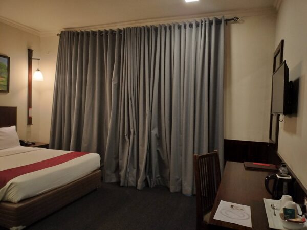 Hotel Nippon Colombo ホテル・ニッポン・コロンボお部屋の様子(筆者A撮影)