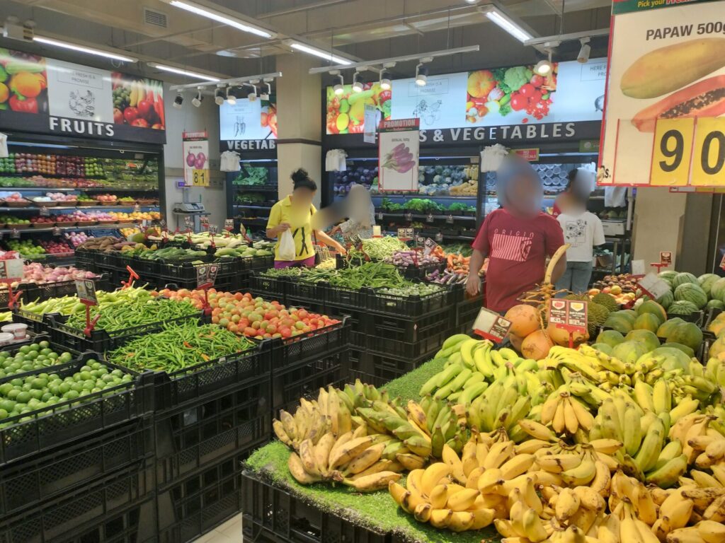 Cargills Food City Kandy キャンディーのスーパー視察(筆者A撮影)